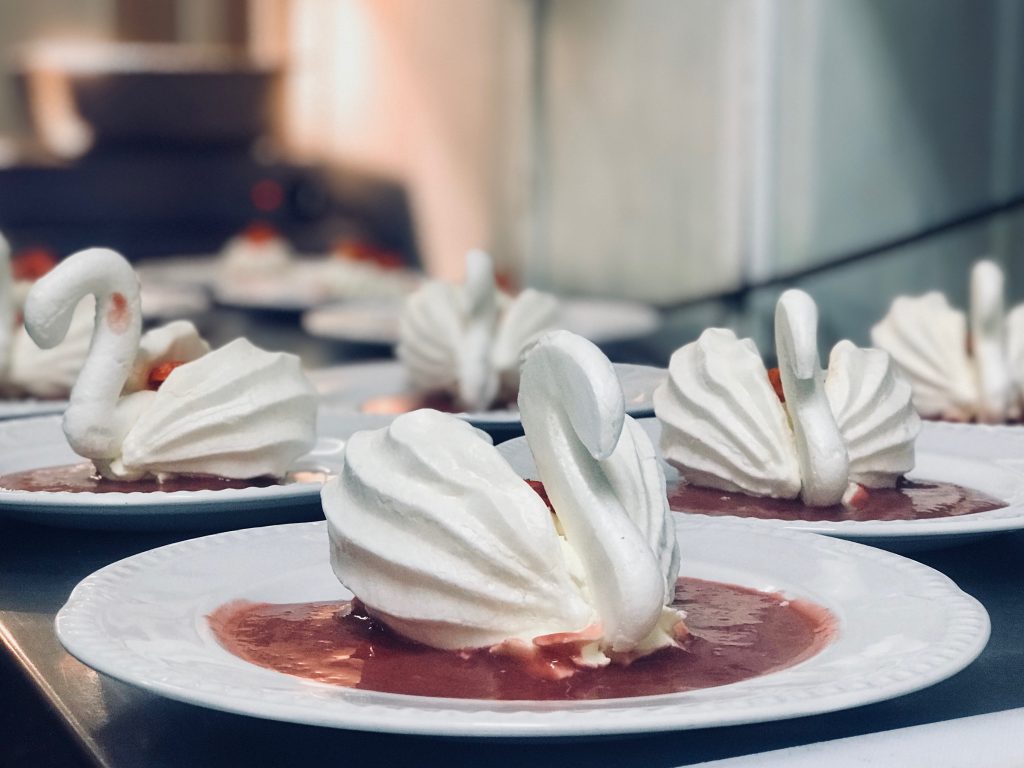 Meringue Swans